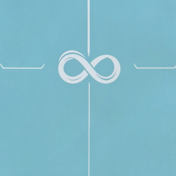 Le symbole central et les deux repères latéraux
