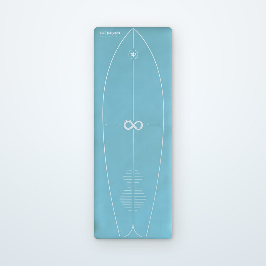 Le tapis de training Surf Progress vu de dessus