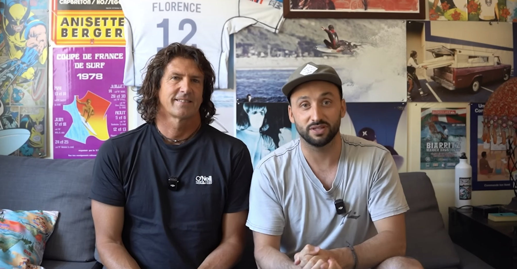 Philippe Malvaux et Thibaut de Gueyer, les deux coachs de Surf Progress